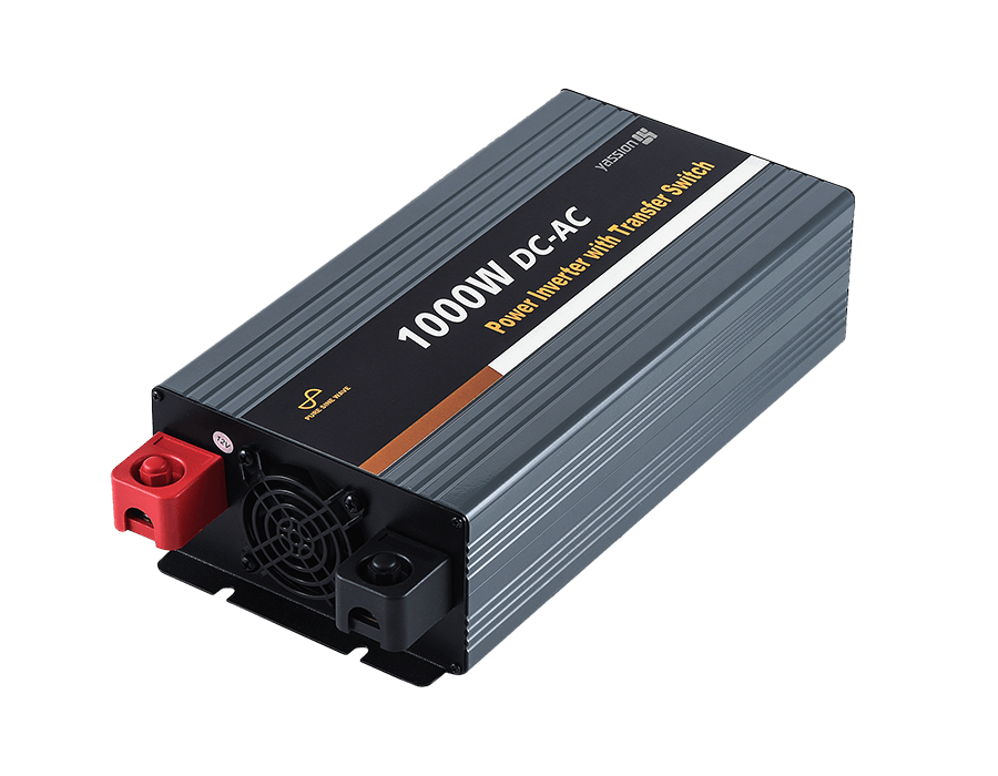 Inversor sinusoidal puro de 1000 W con interruptor de transferencia