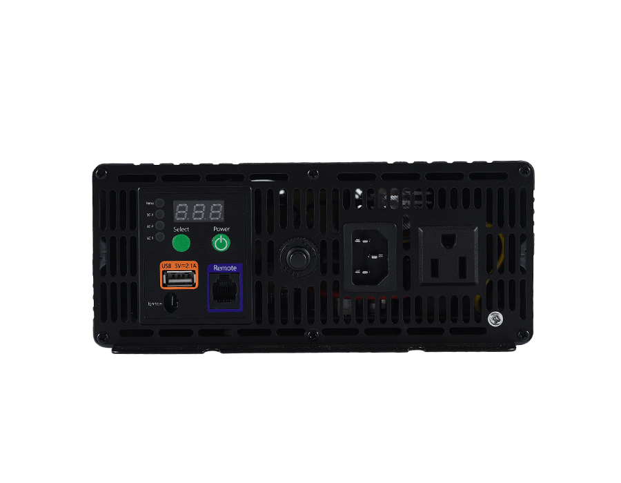 Inversor sinusoidal puro de 2000 W con interruptor de transferencia